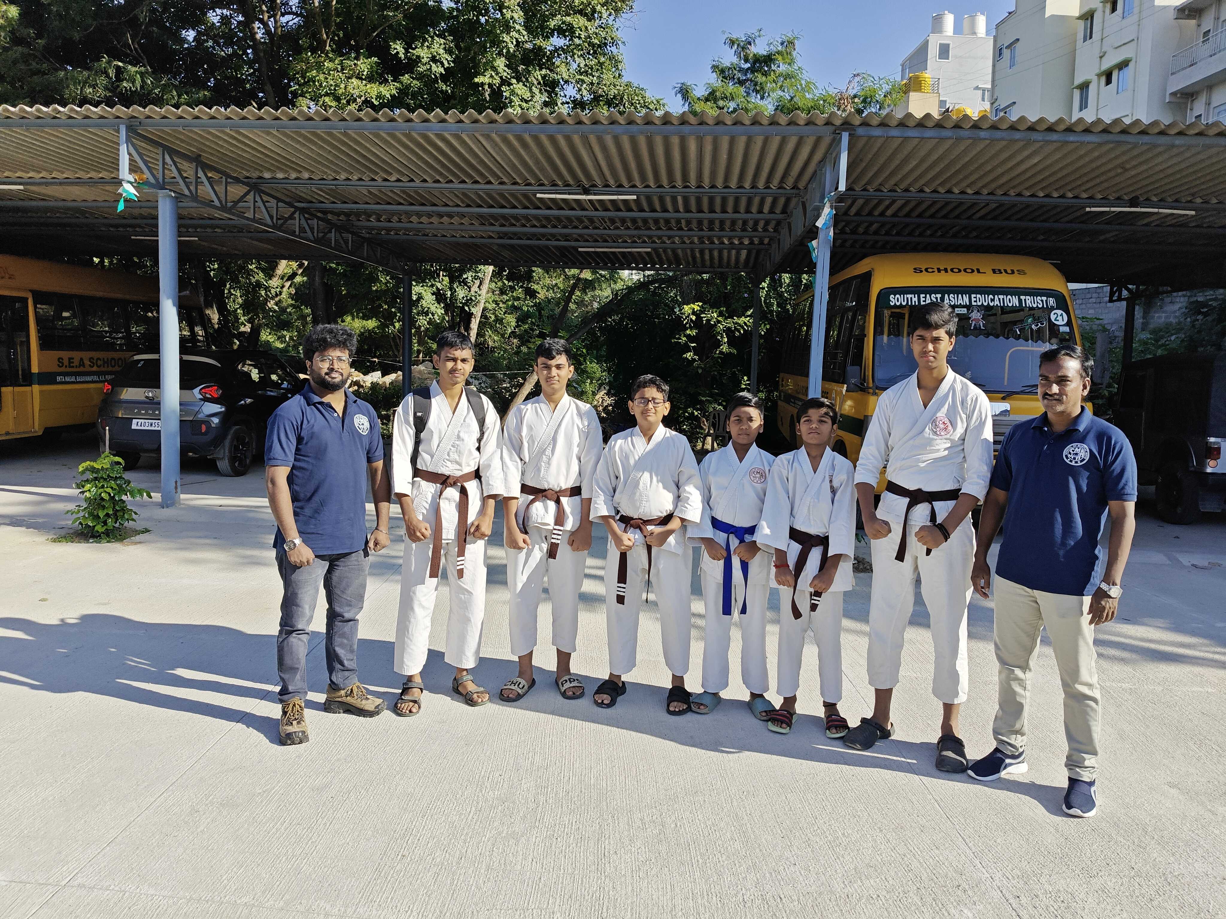 Karate students Chennai