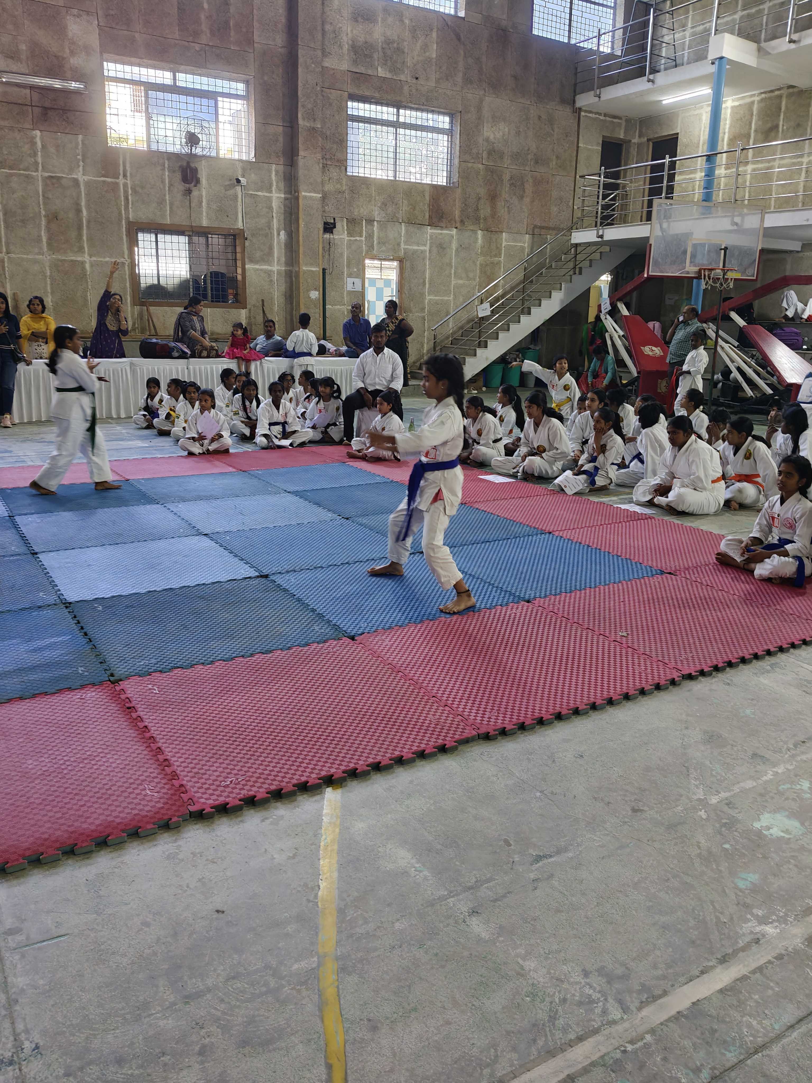 SMA training session